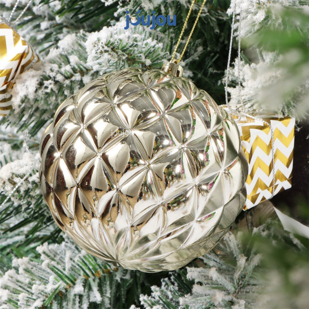 Set quả châu Noel và đồ trang trí Giáng sinh Jujou đa dạng mẫu mã, họa tiết tinh tế bắt mắt chất lượng cao cấp an toàn