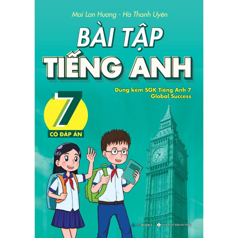 Sách : Bài Tập Tiếng Anh 7 ( Có Đáp Án )