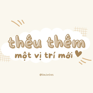 Thêu Thêm 1 Vị Trí Trên Sản Phẩm [Mua Kèm Khi Đặt Áo Thêu]