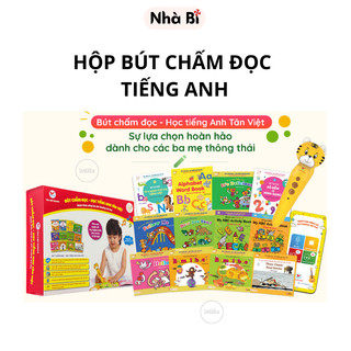 Sách - bút chấm đọc - học tiếng anh tân việt - đánh thức năng lực phi thường trẻ