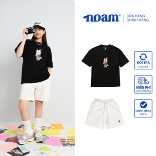 Set đồ Unisex Form rộng  NOAM Nafox Naive 100% Cotton và Quần short Original Fox
