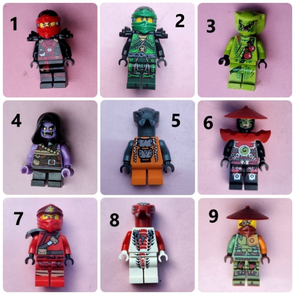 Minifigures Ninjago mẫu 6