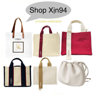 🌷TÚI TOTE🌷 Tổng hợp nhiều túi quà tặng từ các thương hiệu, Túi vải tote canvas