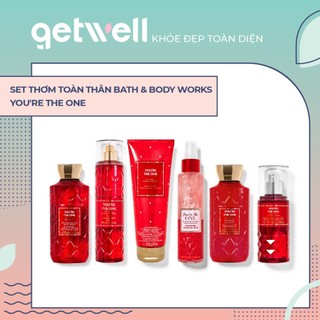 YOU'RE THE ONE | Sản Phẩm Tắm Dưỡng Xịt Thơm Toàn Thân Nến thơm phòng Bath & Body Works