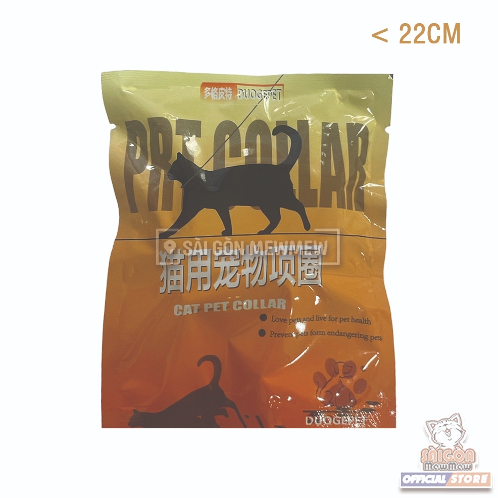 Vòng cổ phòng ngừa ve rận trên chó mèo nhỏ