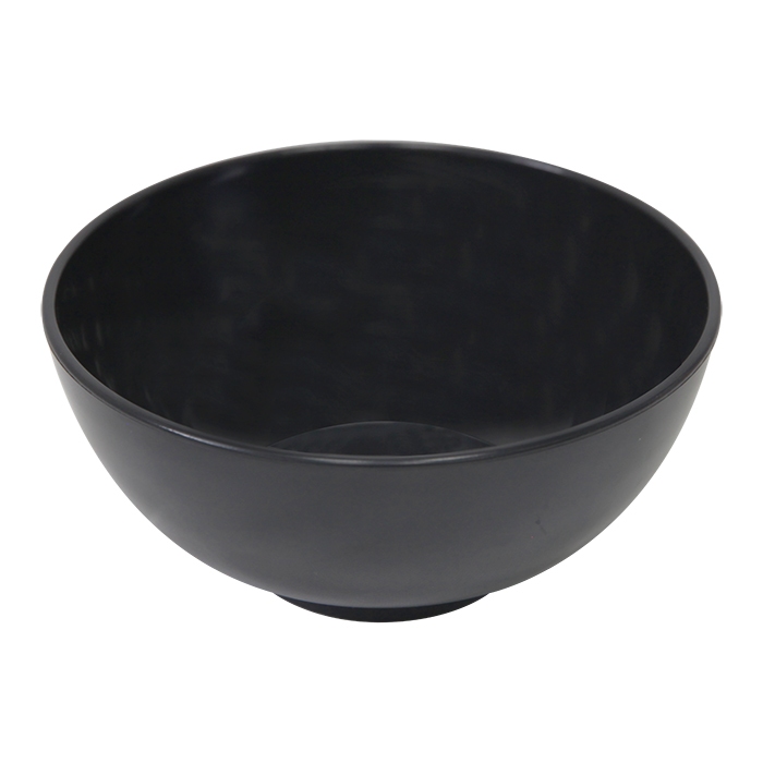 Tô nhựa tròn bún phở 18cm màu đen và nâu