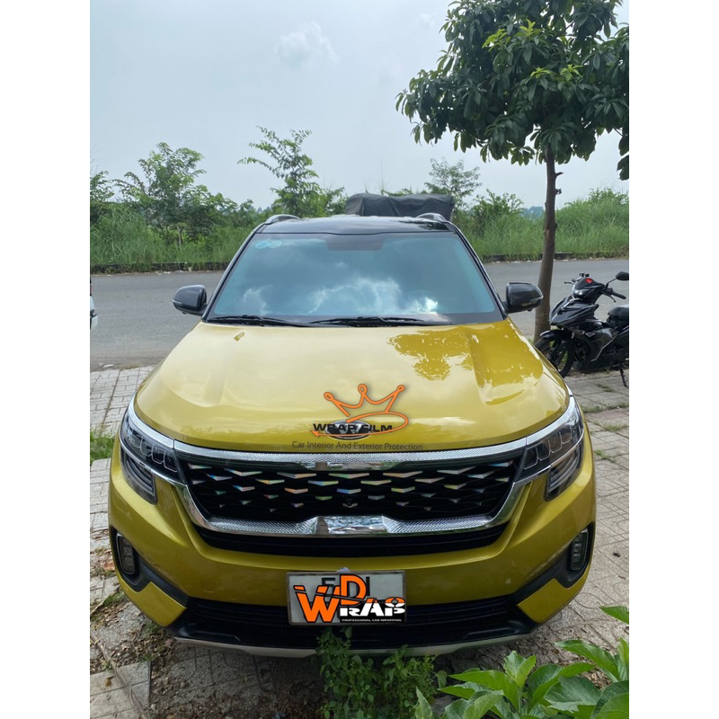 Decal dán mặt calang kia Seltos