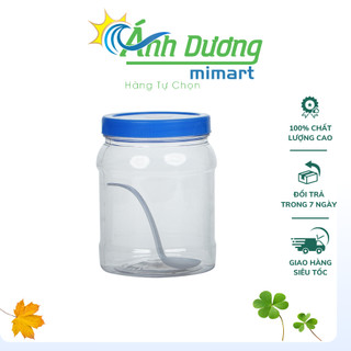 Hũ nhựa tròn Việt Nhật 1kg