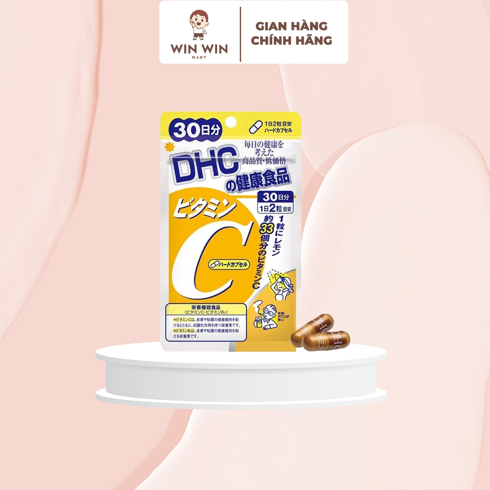 Viên uống DHC Bổ sung Vitamin C Nhật Bản Gói 60 Viên Dùng 30 Ngày