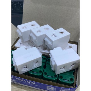Ổ cắm đơn PANASONIC Wide có màn che