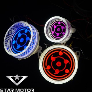Mặt xoay Sharingan độ lé đèn bi cầu size 5,5cm