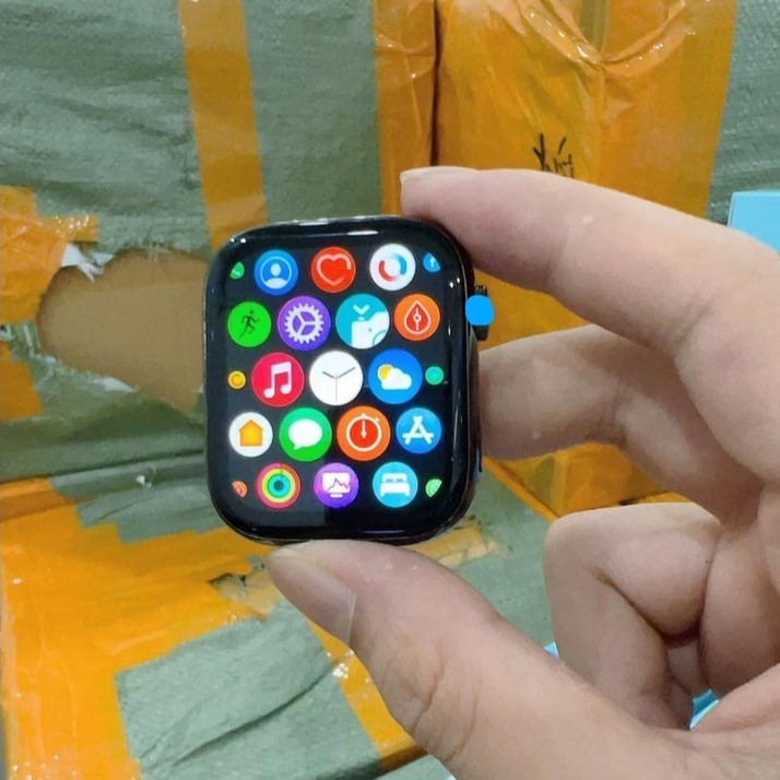 Đồng Hồ Thông Minh Smartwatch Nam Nữ Series 7 T700S Hiwatch Pro Viền Thép - Cảm Ứng Mượt Mà - Nghe Gọi - Kháng Nước IP67