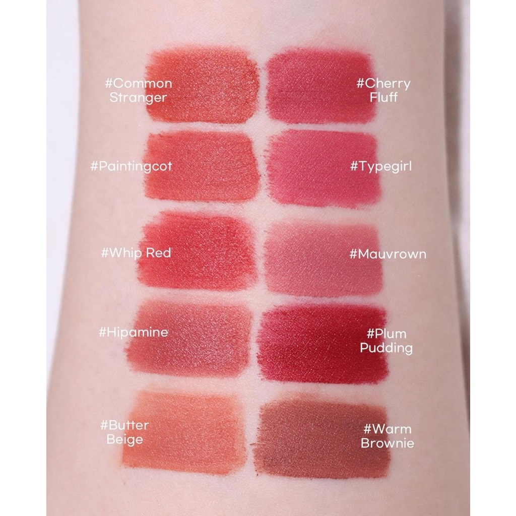 Son 3CE Hazy Lip Clay, son kem lì