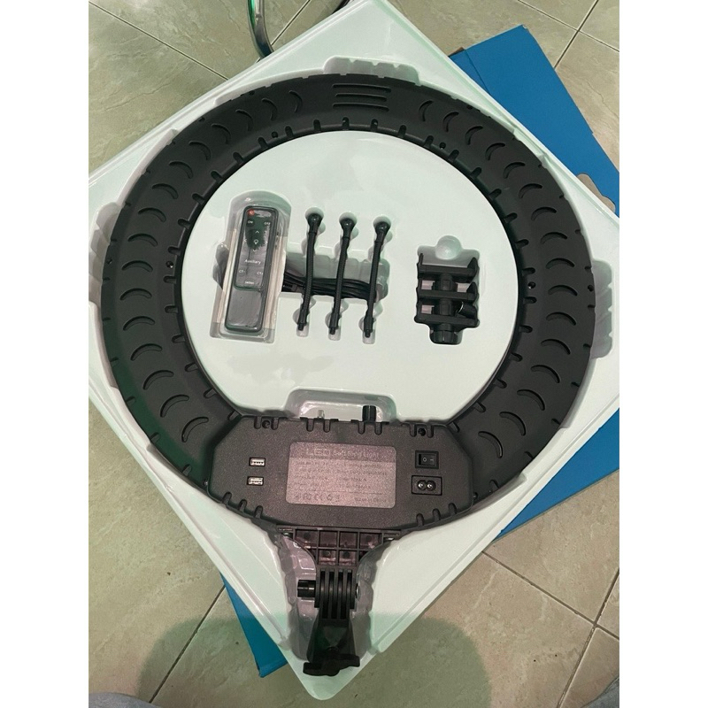 Đèn livestream, đèn trợ sáng, 54cm RL21 chính hãng, sử dụng chân Linco 2m1 cao cấp