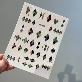 Sticker  Miếng dán móng tay 3D nail