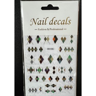 Sticker  Miếng dán móng tay 3D nail
