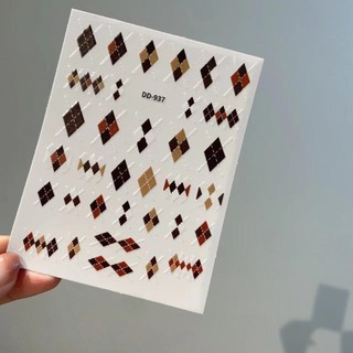 Sticker  Miếng dán móng tay 3D nail