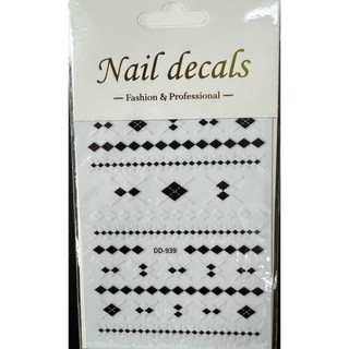 Sticker  Miếng dán móng tay 3D nail