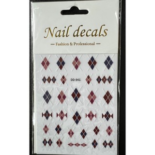 Sticker  Miếng dán móng tay 3D nail