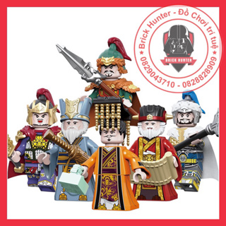 Three Kingdom minifigures mô hình lắp ráp nhân vật Tam Quốc Tướng quân các