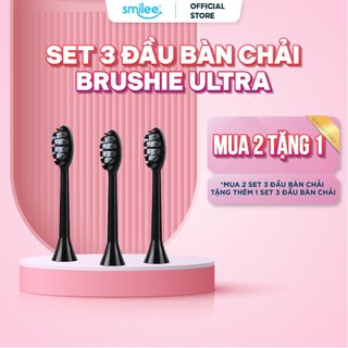 Quà tặng khi mua 2 set 3 đầu bàn chải Brushie