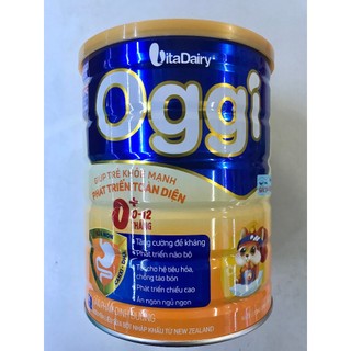 Sữa bột oggi 0+ lon 800g - giúp trẻ khoẻ mạnh, phát triển toàn diện