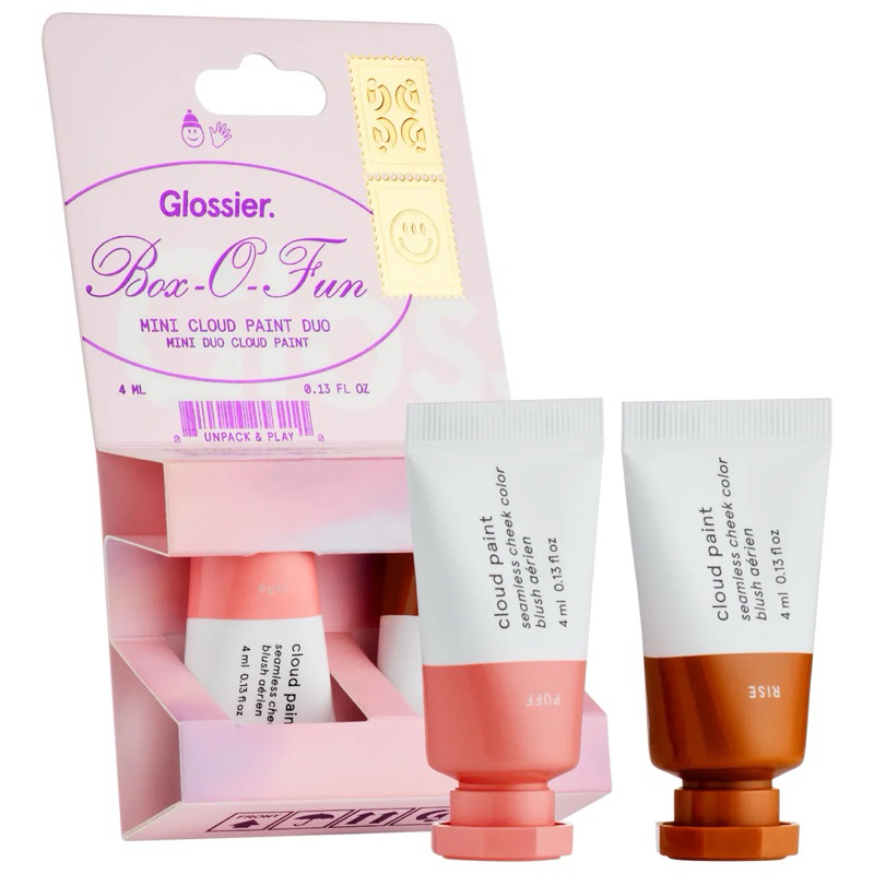 Má Kem GLOSSIER Mini Cloud Paint Gel Cream Blush Duo