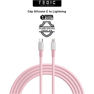 Cáp sạc TEGIC Silicon C-C và C-L