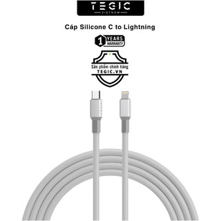 Cáp sạc TEGIC Silicon C-C và C-L