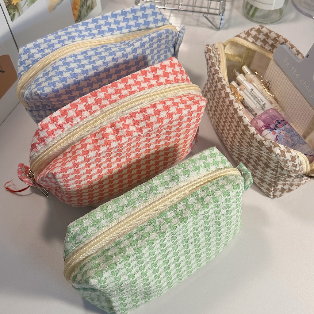 Ví bút size to xốp bông Flower Happiness tiện dụng VB03