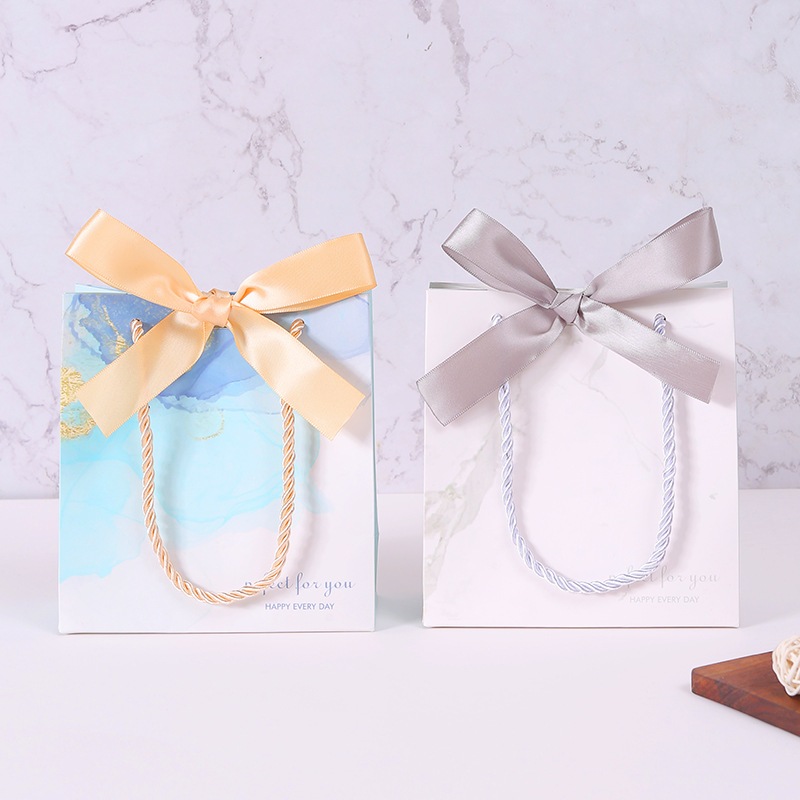 Túi giấy đựng quà sinh nhật, ngày lễ ruy băng Mua Tất