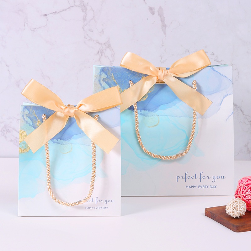 Túi giấy đựng quà sinh nhật, ngày lễ ruy băng Mua Tất