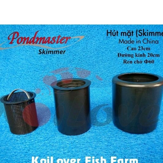 Hút mặt hồ cá Koi Pond Master