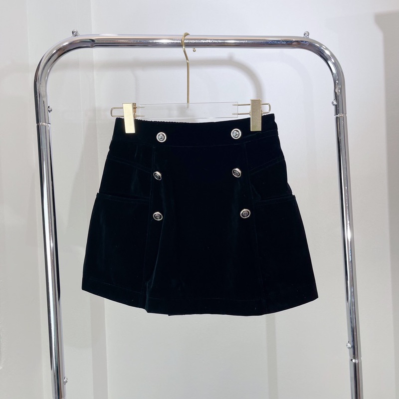 Quần Giả Váy 6 Cúc Chất Nhung Có BIGSIZE_Haxuanstore