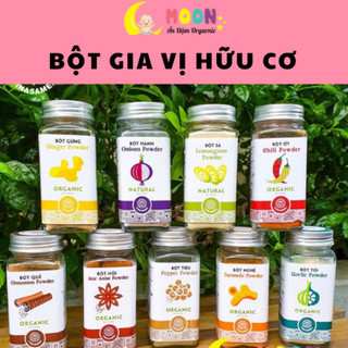 Bột gia vị hữu cơ Vinasamex (gừng, hành, tỏi, sả, nghệ, quế, ..)