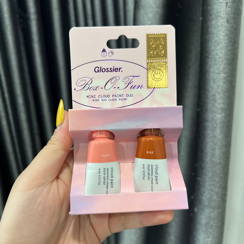 Má Kem GLOSSIER Mini Cloud Paint Gel Cream Blush Duo