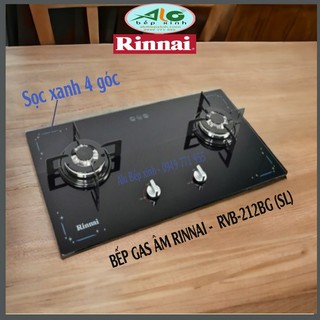 🌻 Bếp gas âm Rinnai RVB-212BG(SL) - Bếp ga âm Rinnai RVB-212BG SL -  Ngắt gas tự động - Alo Bếp Xinh