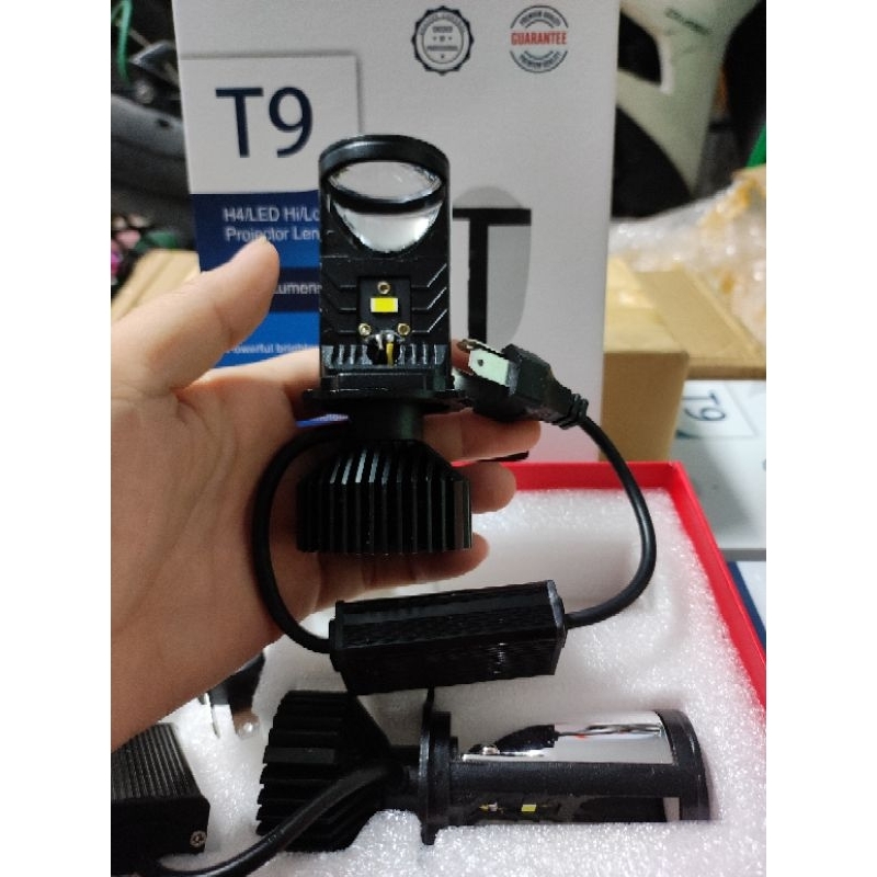 BÓNG ĐÈN LED T9 BI CẦU MINI SIÊU SÁNG CHÂN H4
