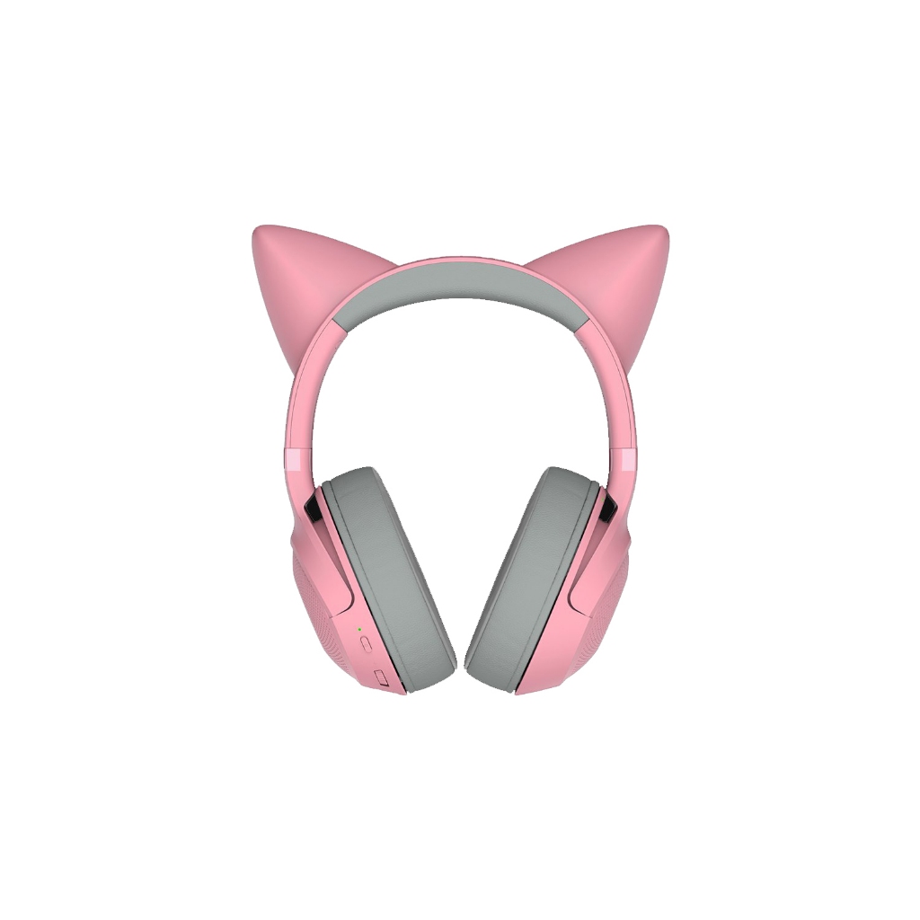 Tai Nghe Chơi Game Không Dây - Razer Kraken BT Kitty Edition-V2 Quartz Hồng Bluetooth- Phiên bản 2023- Hàng Chính Hãng