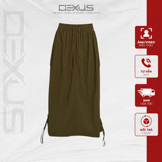 Chân váy gió túi ốp sườn 𝐃𝐗 𝐃𝐄𝐗𝐔𝐒_dxcv120086