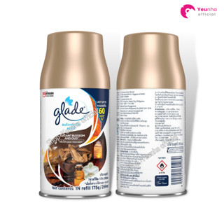 Sẵn hàng Lõi thay thế vào máy xịt thơm phòng tự động Glade, chai 269ml