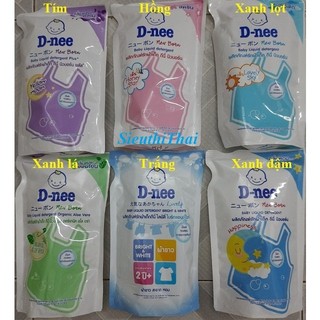 Nước giặt và xả 2in1 dnee túi 550ml - thái lan