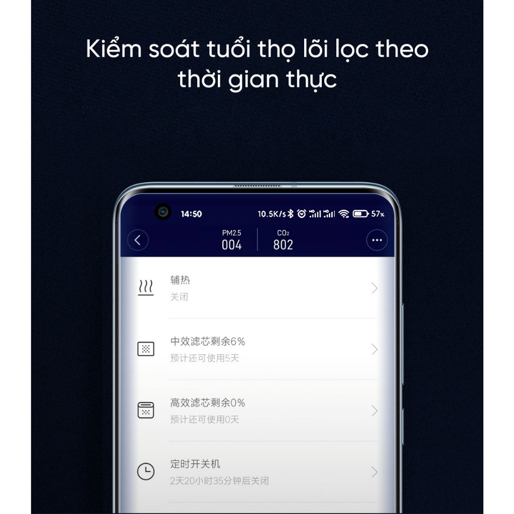 Máy cấp gió tươi 300m3/h Mijia MJXFJ-300-G1