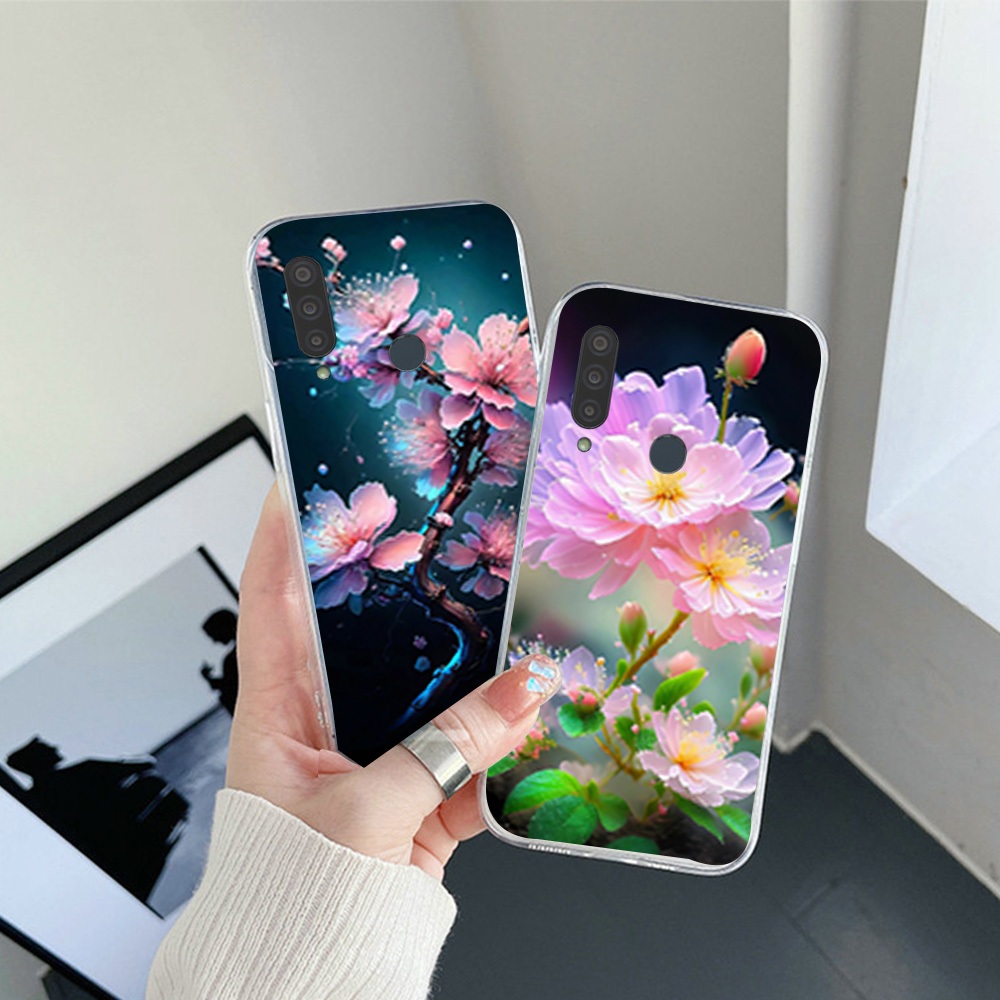 Ốp lưng vsmart Joy 3 / vsmart Joy3 plus / vsmart joy 3+ in hình hoa đào siêu đẹp