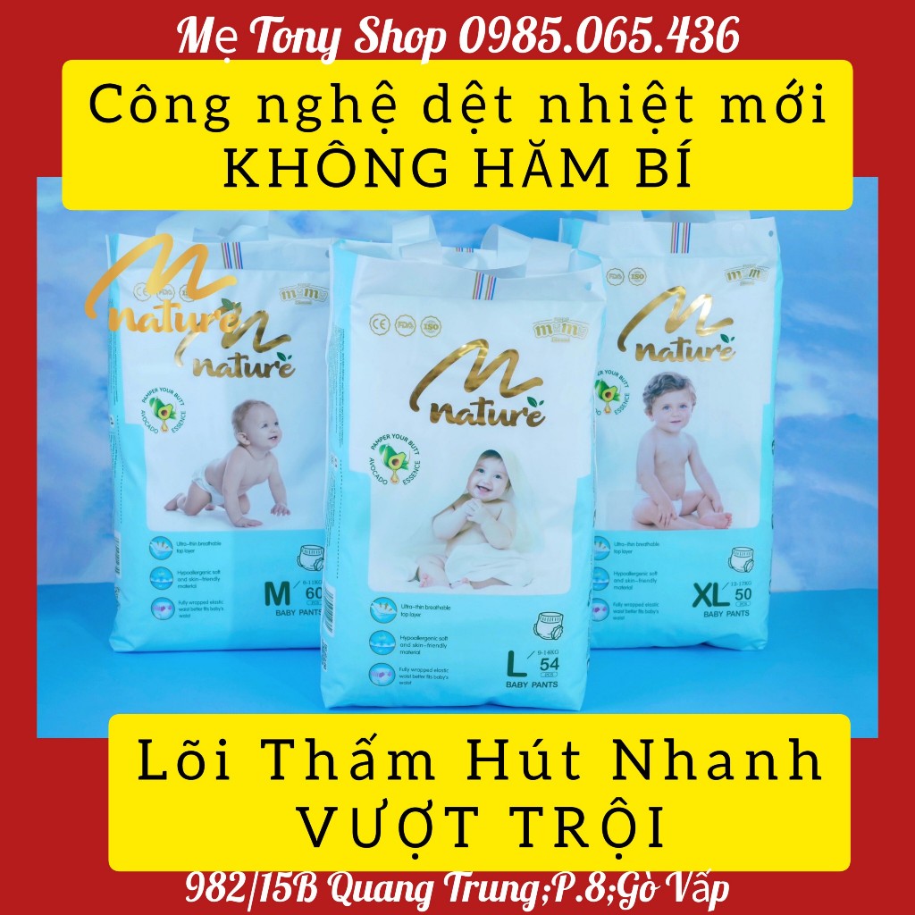 COMBO 2 BỊCHTã Bỉm Dán/Quần Xuất Nhật MOMOTARO/MOMO DIAMOND Đủ Size S112/M92/L84/XL78/XXL72/XXXL70