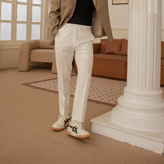 Quần kaki nam - Trắng/Kem/Xám Beige/Đen