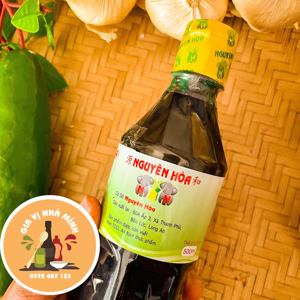 HẮC XÌ DẦU NGUYÊN HOÀ ĐẶC BIỆT - CHAI 500ML