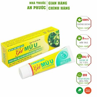 Gel mù u vicogreen⚡cam kết chính hãng⚡gel bôi bỏng liền da hiệu quả tuýp 10g