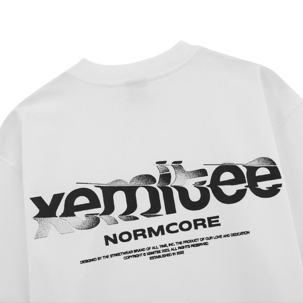 Áo thun local brand Xemi.tee form unisex dòng Signature Tee ver 2.0 giá rẻ màu trắng