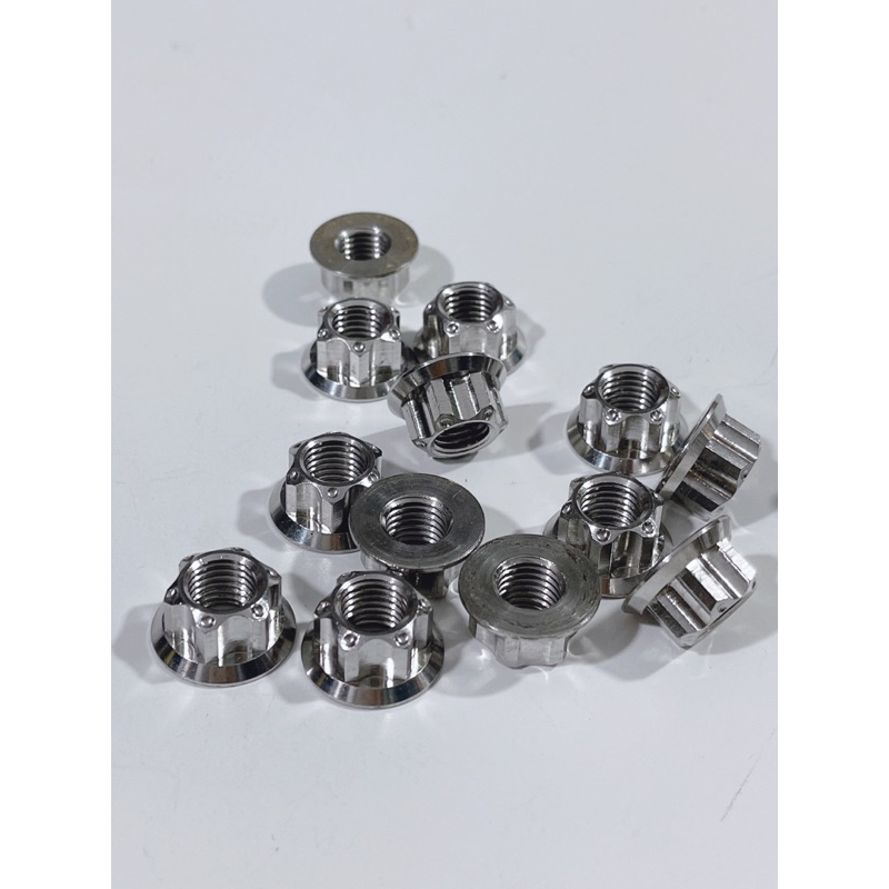 Tán inox Salaya 5li 6li 7li 8li 10li 12li đầu hở và đầu bít lắp thông dụng